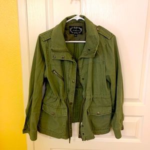 Women’s army green jacket